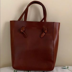 Brown Leather Crossbody